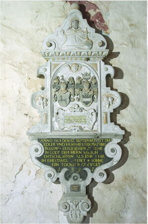 MFP Projekt Epitaphe Zehna Epitaph 1591 Adam 2015 Cover