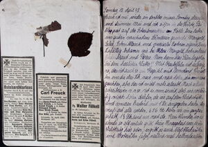 Leinhos, Ursula Tagebuch Nr.13 12.04.1942 11.04.1944 cover