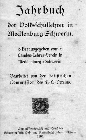 Jahrbuch 1906 Cover