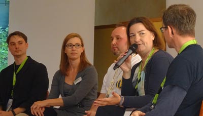 Podiumsdisskussion auf dem Genealogentag